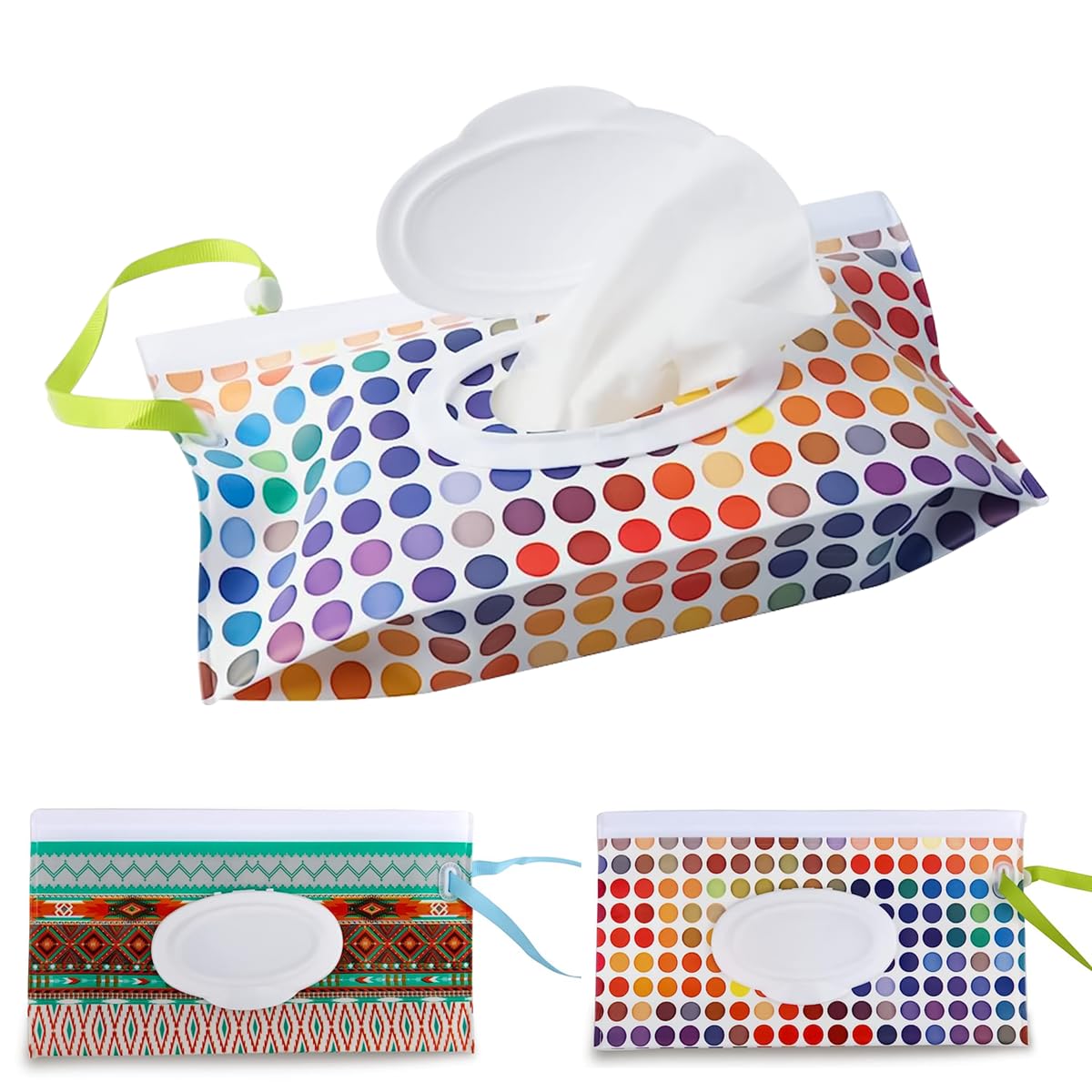 SNOWIE SOFT® 2 Pack Waterproof Baby Wipe Dispenser with Hand Strap, Dustproof Stroller Portable Refillable Wipe Holder Wipe Bag, Baby Wipes Container, Wipe Dispenser, Reusable Travel Wet Wipe Pouch SNOWIE SOFT® 2 Pack Waterproof Baby Wipe Dispenser with Hand Strap, Dustproof Stroller Portable Refillable Wipe Holder Wipe Bag, Baby Wipes Container, Wipe Dispenser, Reusable Travel Wet Wipe Pouch